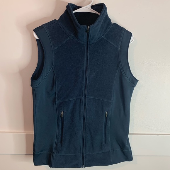 Columbia Jackets & Blazers - Columbia Blue Fleece Vest With Breathable Sides